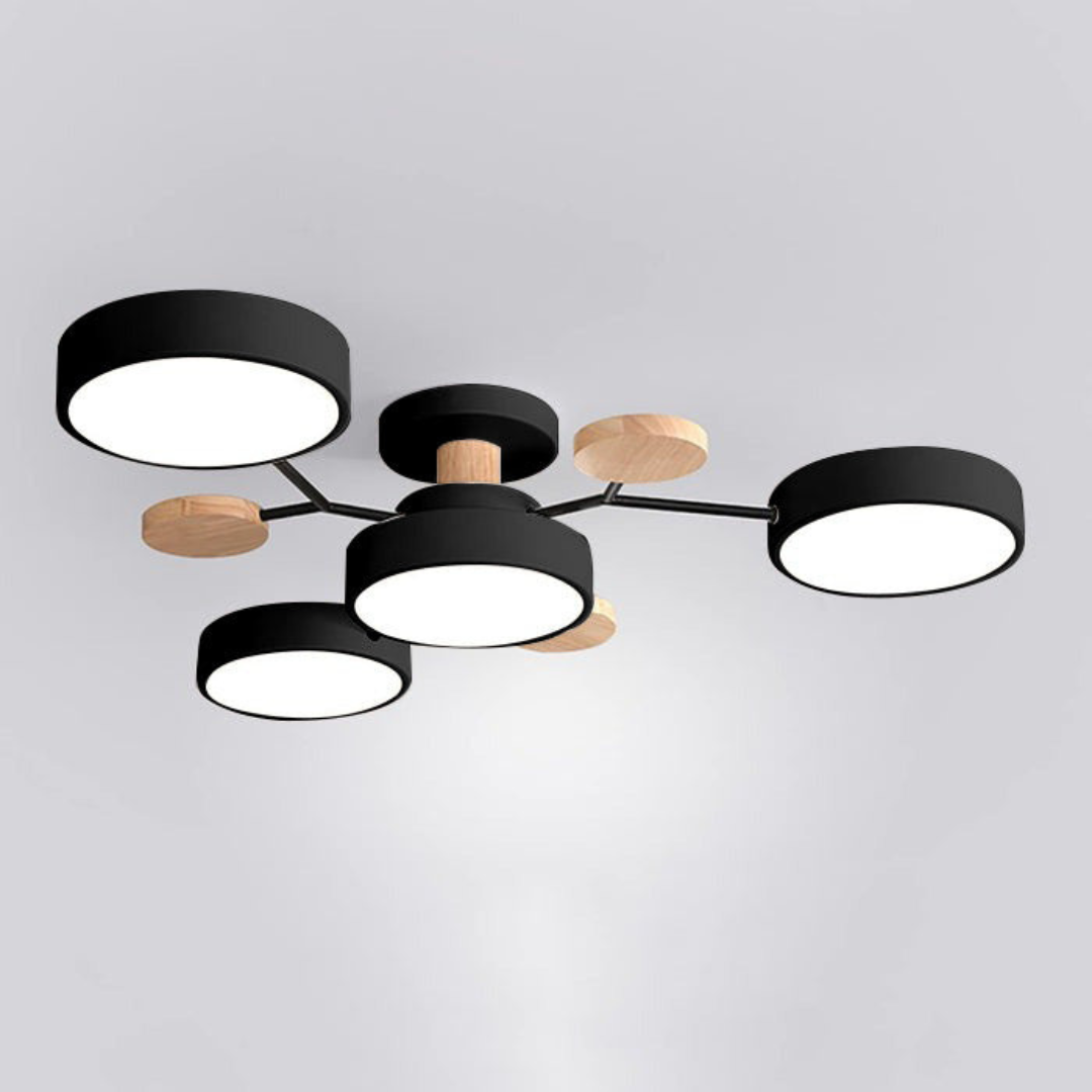 Nowoczesna lampa sufitowa LED do salonu