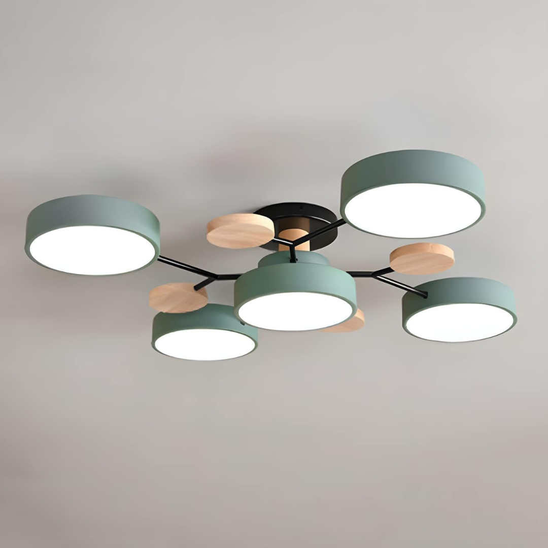 Nowoczesna lampa sufitowa LED do salonu