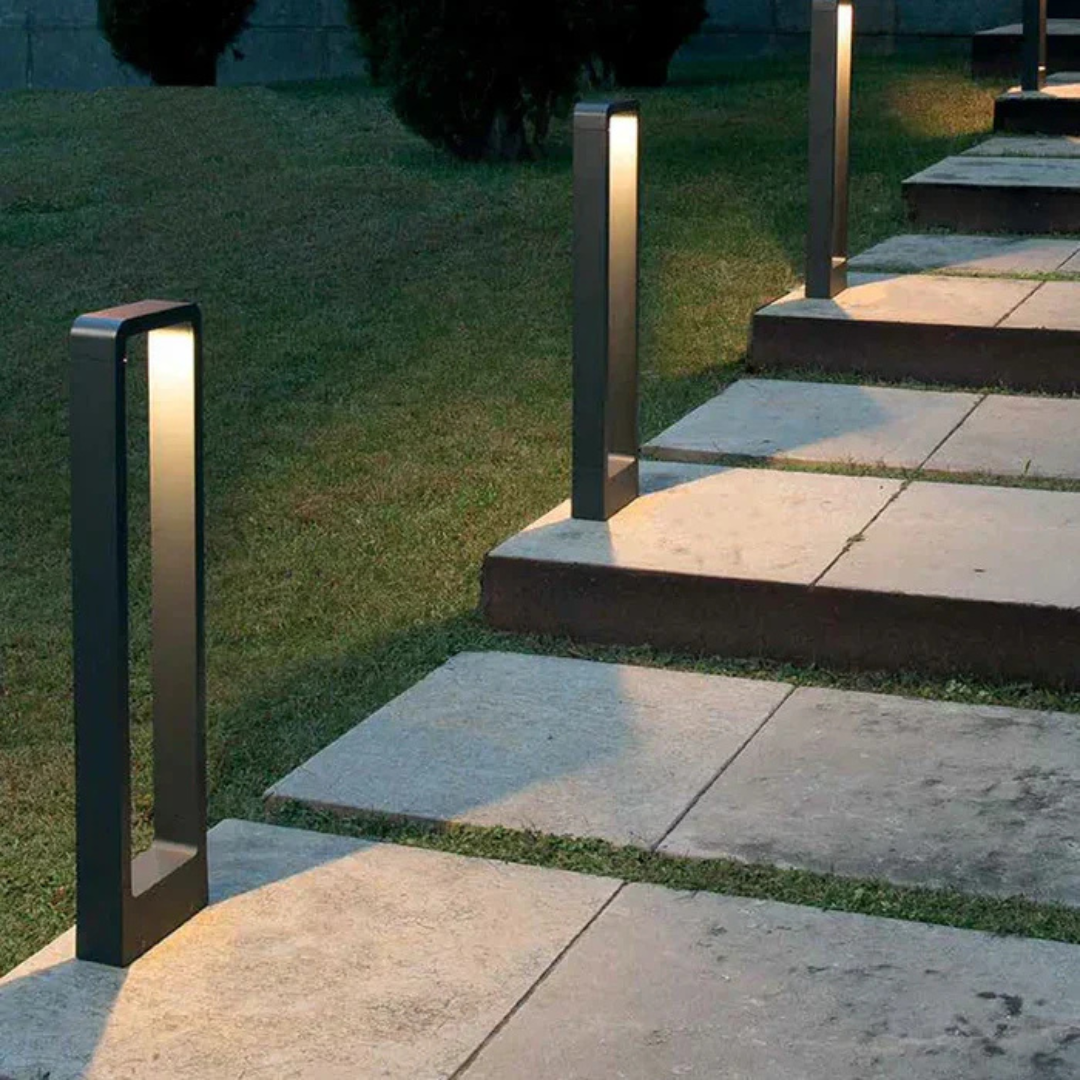 Nowoczesna lampa LED do użytku na zewnątrz