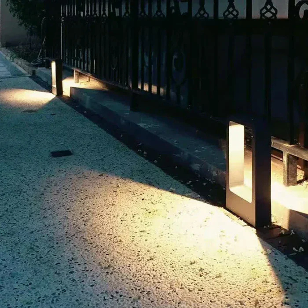 Nowoczesna lampa LED do użytku na zewnątrz