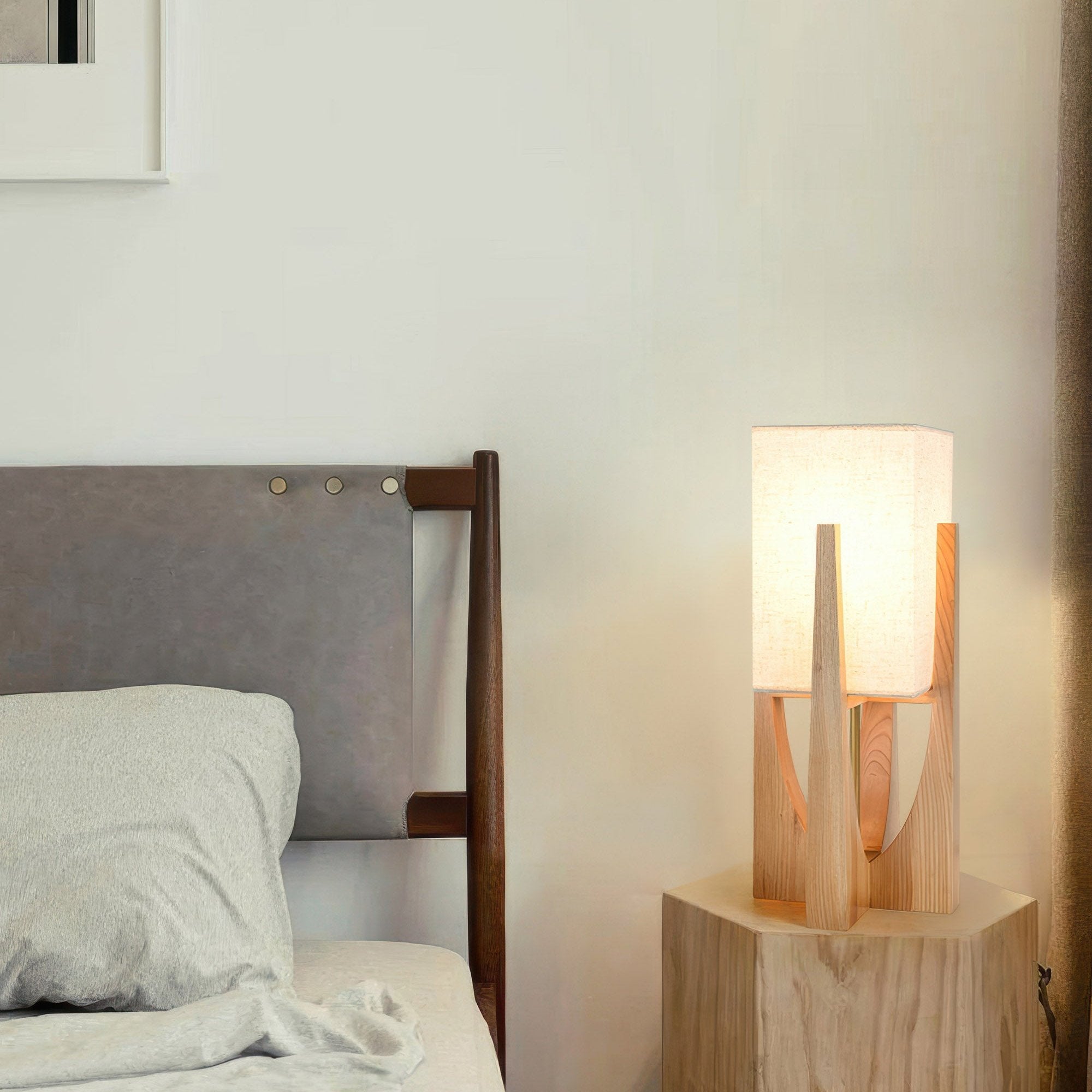 Stylowa lampa stojąca LED