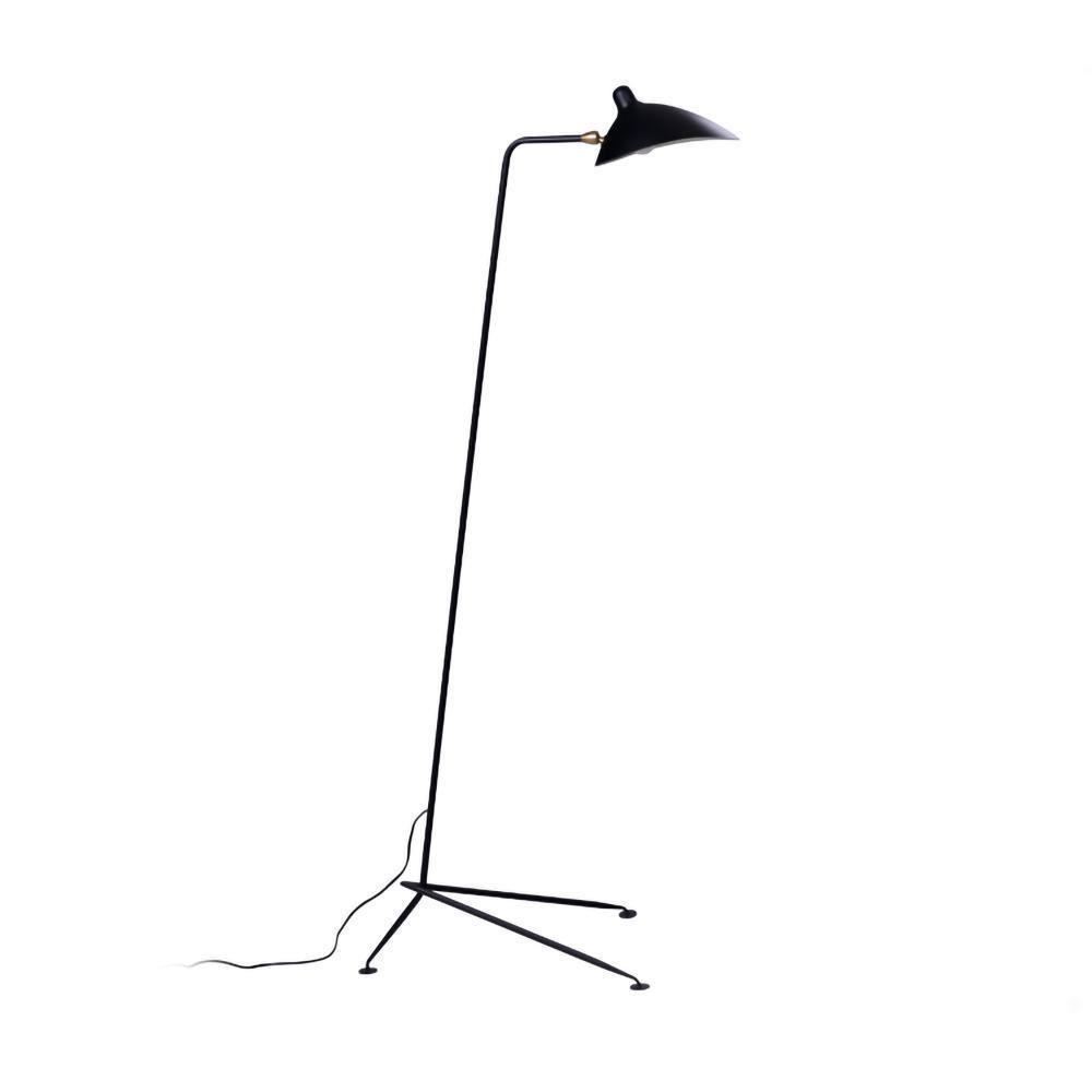 Minimalistyczna lampa stojąca inspirowana stylem vintage