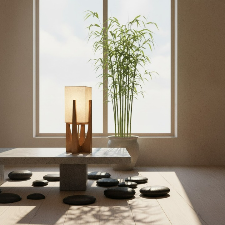 Stylowa lampa stojąca LED