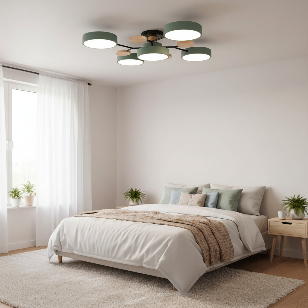 Nowoczesna lampa sufitowa LED do salonu